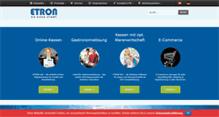 Desktop Screenshot of etron.at
