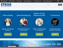 Tablet Screenshot of etron.at